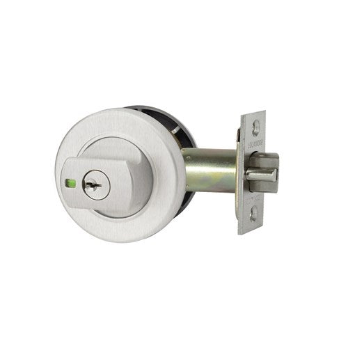 Lockwood Paradigm 005 Round Deadbolt - Satin Chrome