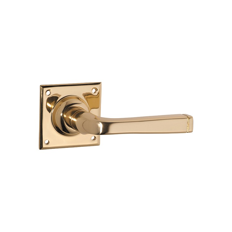 Menton Lever - Square Rose by Tradco