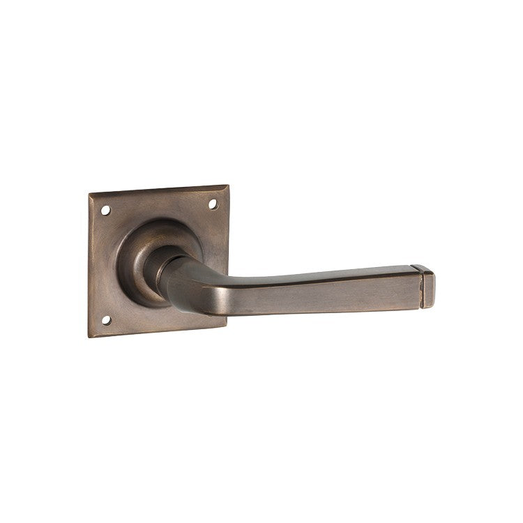 Menton Lever - Square Rose by Tradco