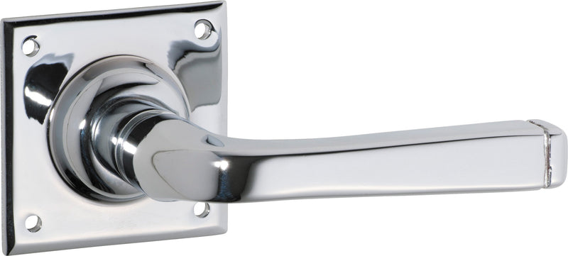 Menton Lever - Square Rose by Tradco