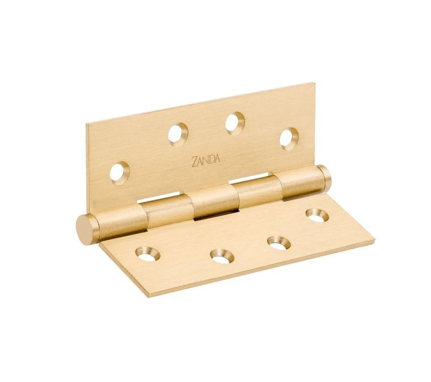 100x75mm Fixed Pin Hinges (Single) - Multiple Finishes By Zanda - Entry - Point - 5902.SB - Zanda