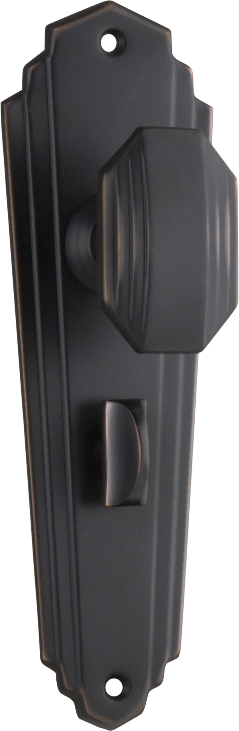 Elwood Art Deco Door Knob by Tradco