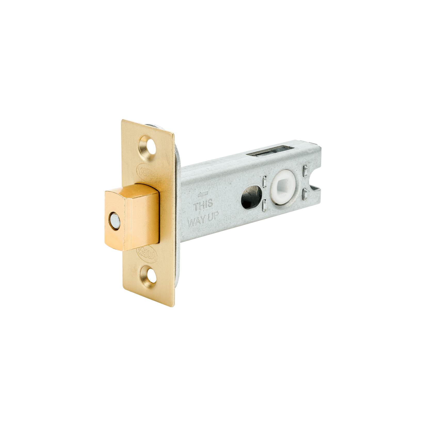 1173 Satin Brass Tubular Privacy Bolt - By Zanda