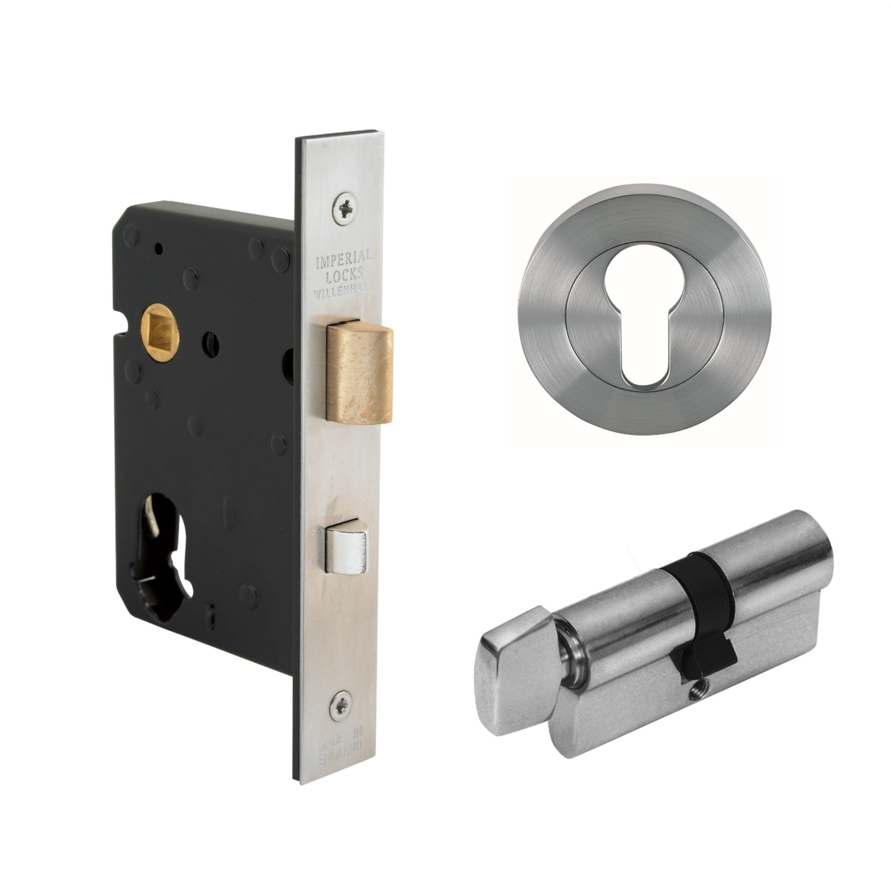 Square Heavy Duty Night latch Lock Kit By Zanda