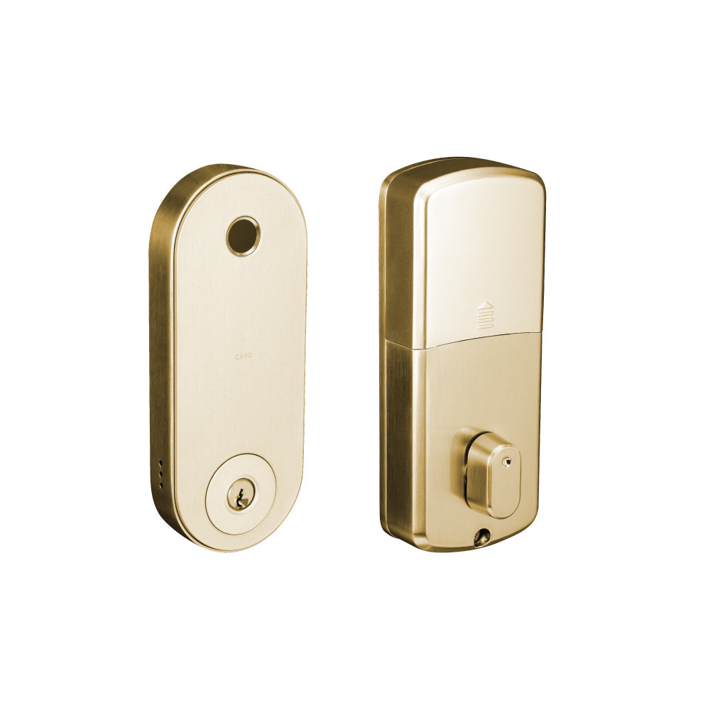 Stealth Smart Lock Deadbolts – Satin Brass By Zanda