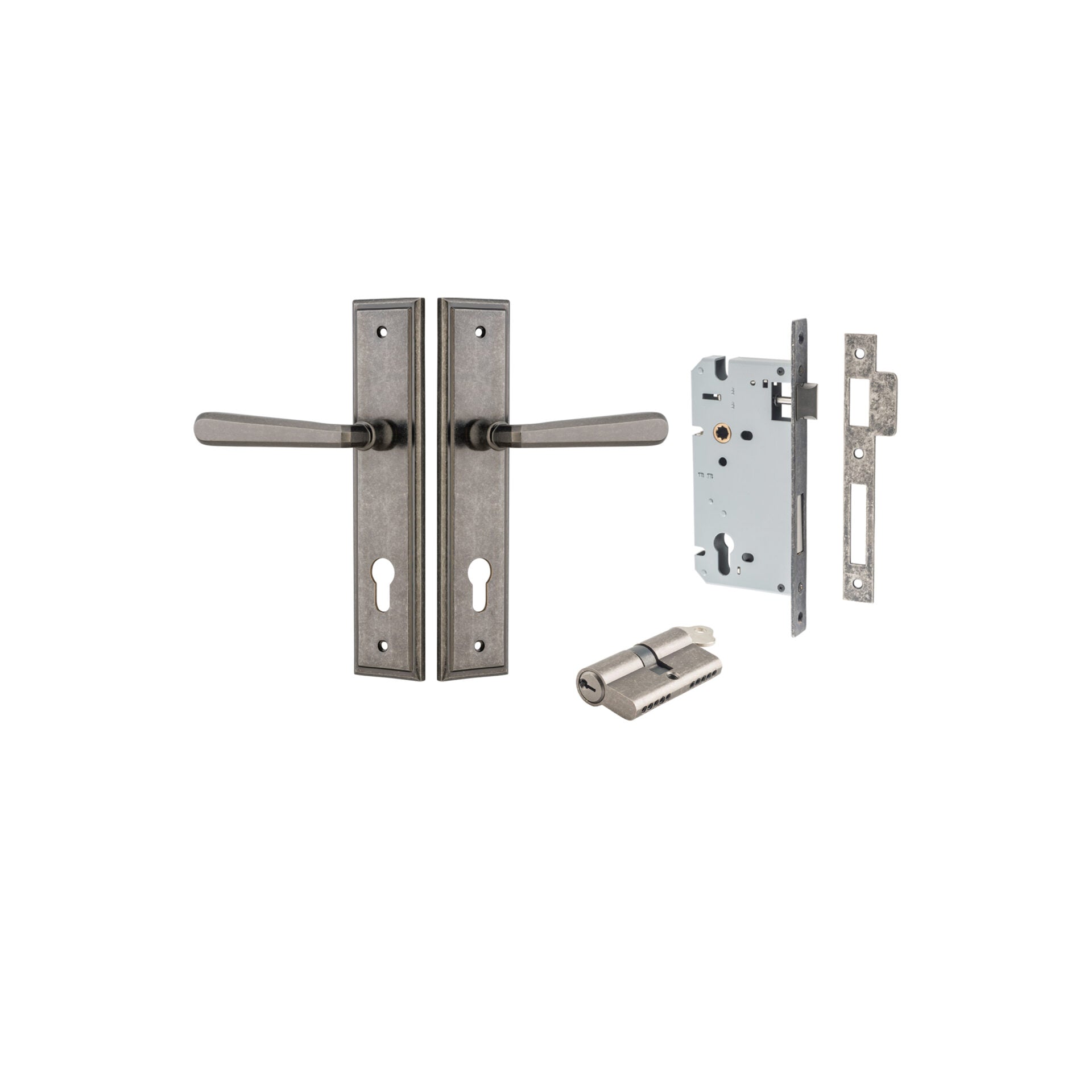 Copenhagen Lever - Stepped Backplate By Iver - Entry - Point - 13878KENTR60KK - Iver