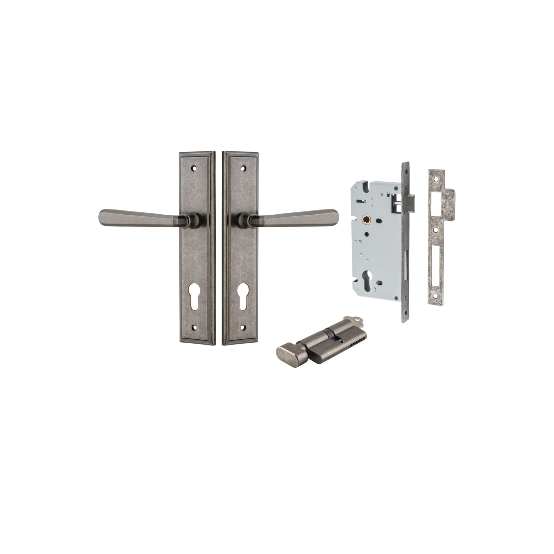 Copenhagen Lever - Stepped Backplate By Iver - Entry - Point - 13878KENTR60KT - Iver