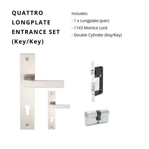 Quattro Longplate Handle