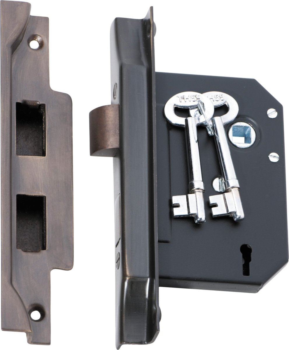 3 Lever Rebated Mortice Lock by Tradco - Entry - Point - 1159 - Tradco