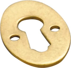 Oval Cupboard Escutcheon by Tradco