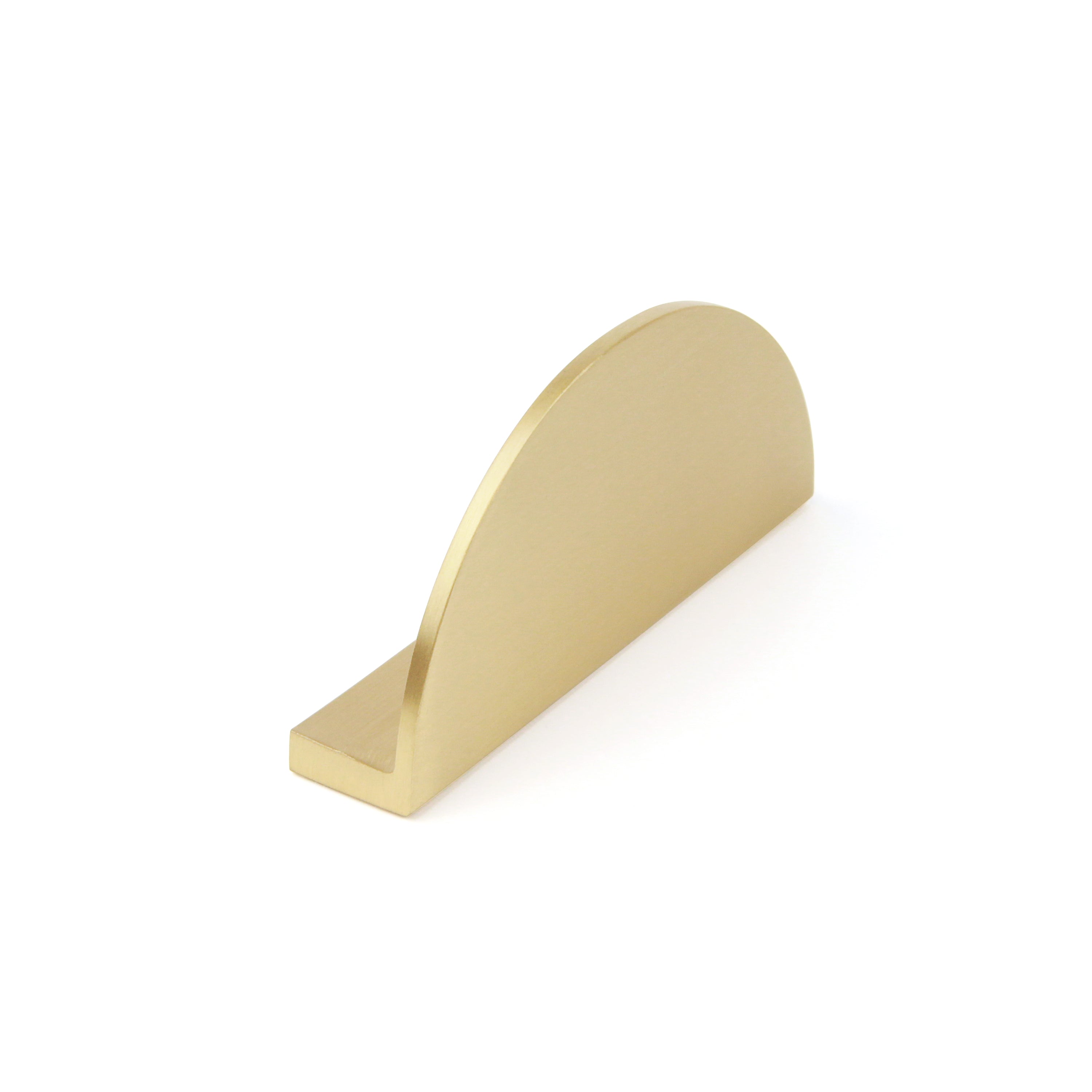 Celeste Half Moon Brass Cabinetry Pull - Little Swagger