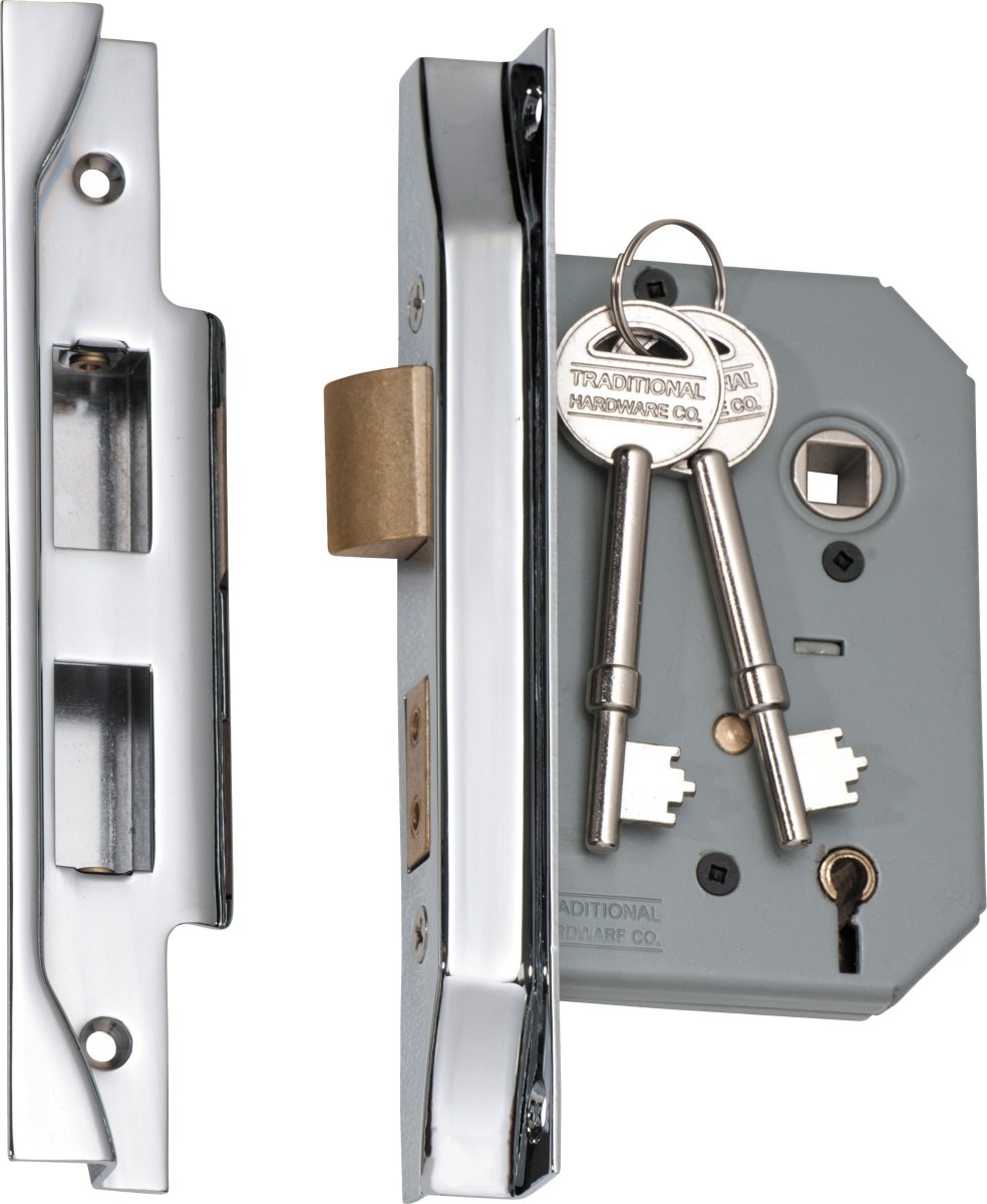 5 Lever Rebated Mortice Lock by Tradco - Entry - Point - 2171 - Tradco