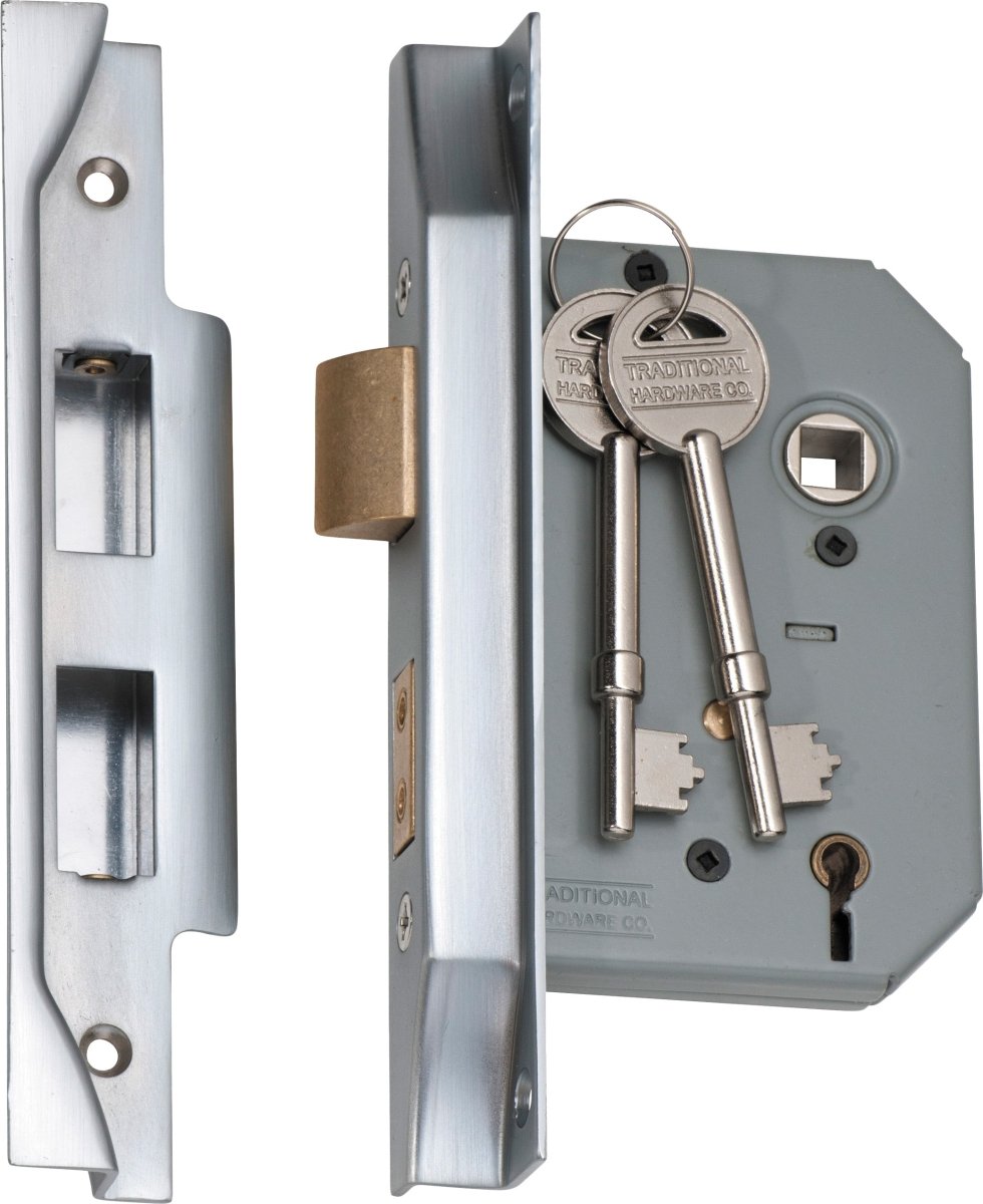 5 Lever Rebated Mortice Lock by Tradco - Entry - Point - 2179 - Tradco