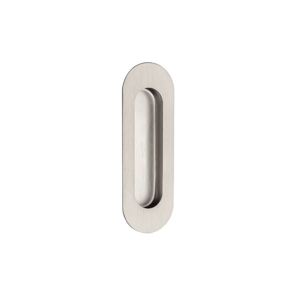 Duke Oval Flush Pull - Stainless