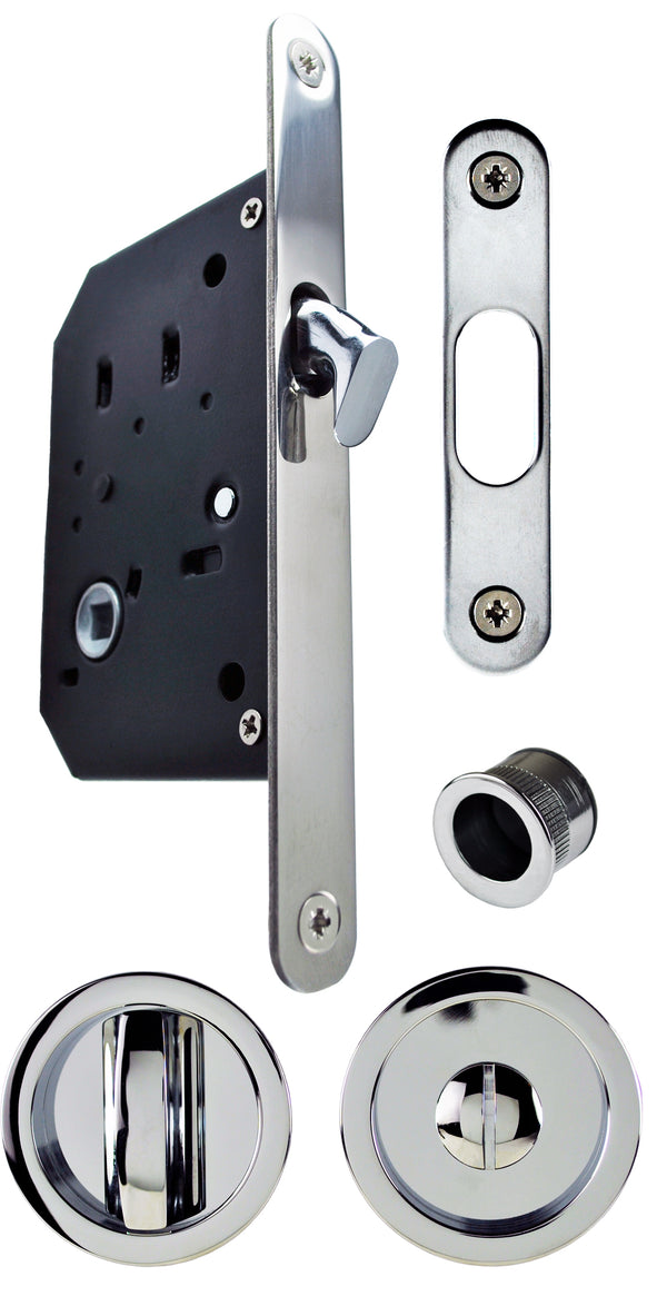 The 55B Round Privacy Flush Pull Set By Manital