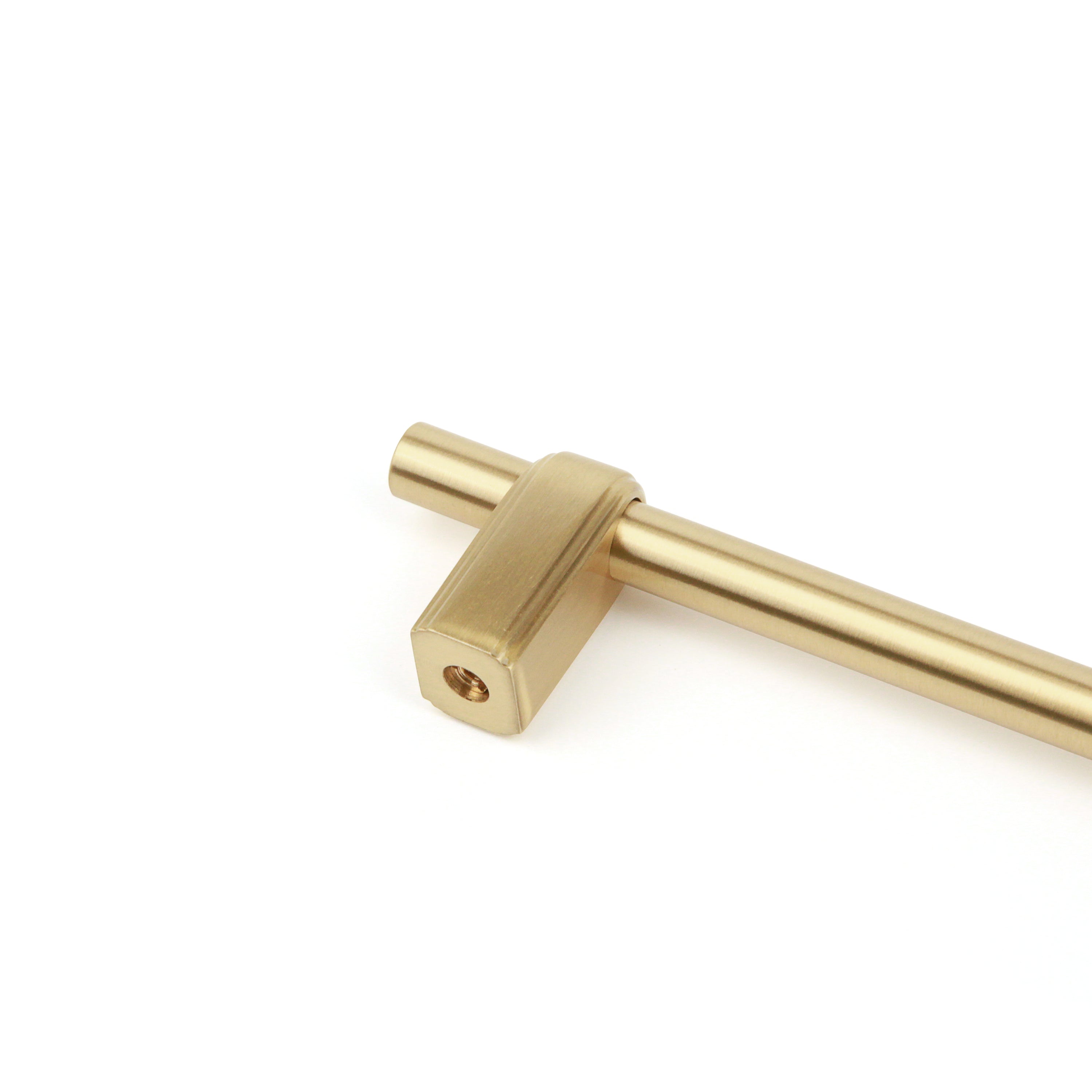 Quinn Brass Cabinetry Handle - Little Swagger