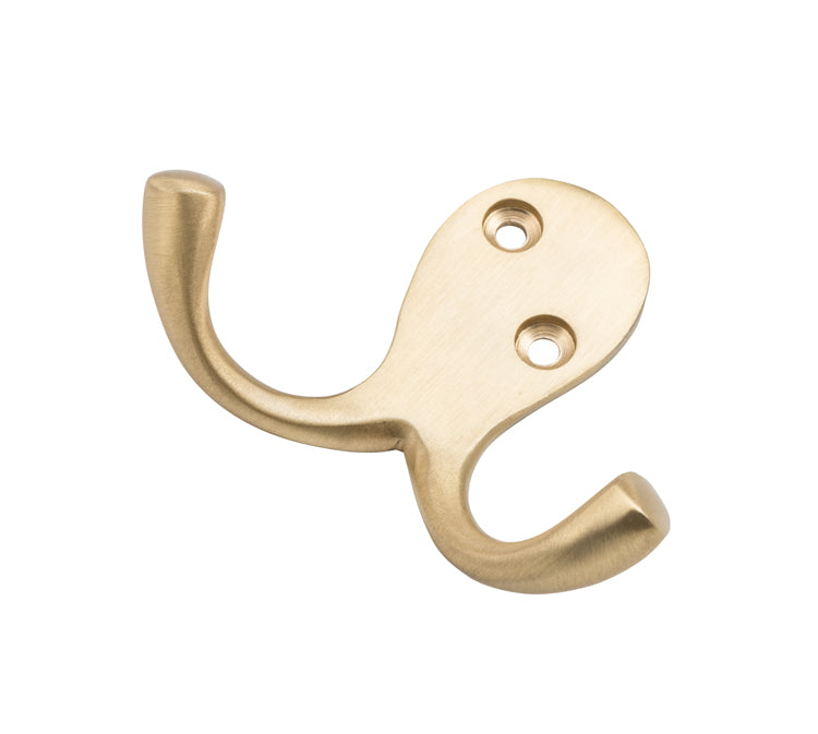 Double Robe Hook by Tradco
