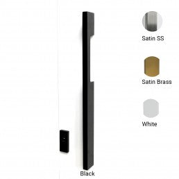 Blade Satin Brass Entry Pull Handle By Austyle