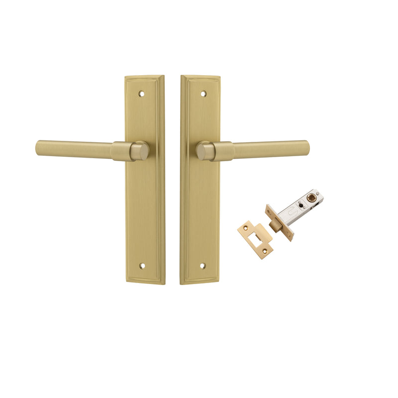 Helsinki Lever - Stepped Backplate By Iver