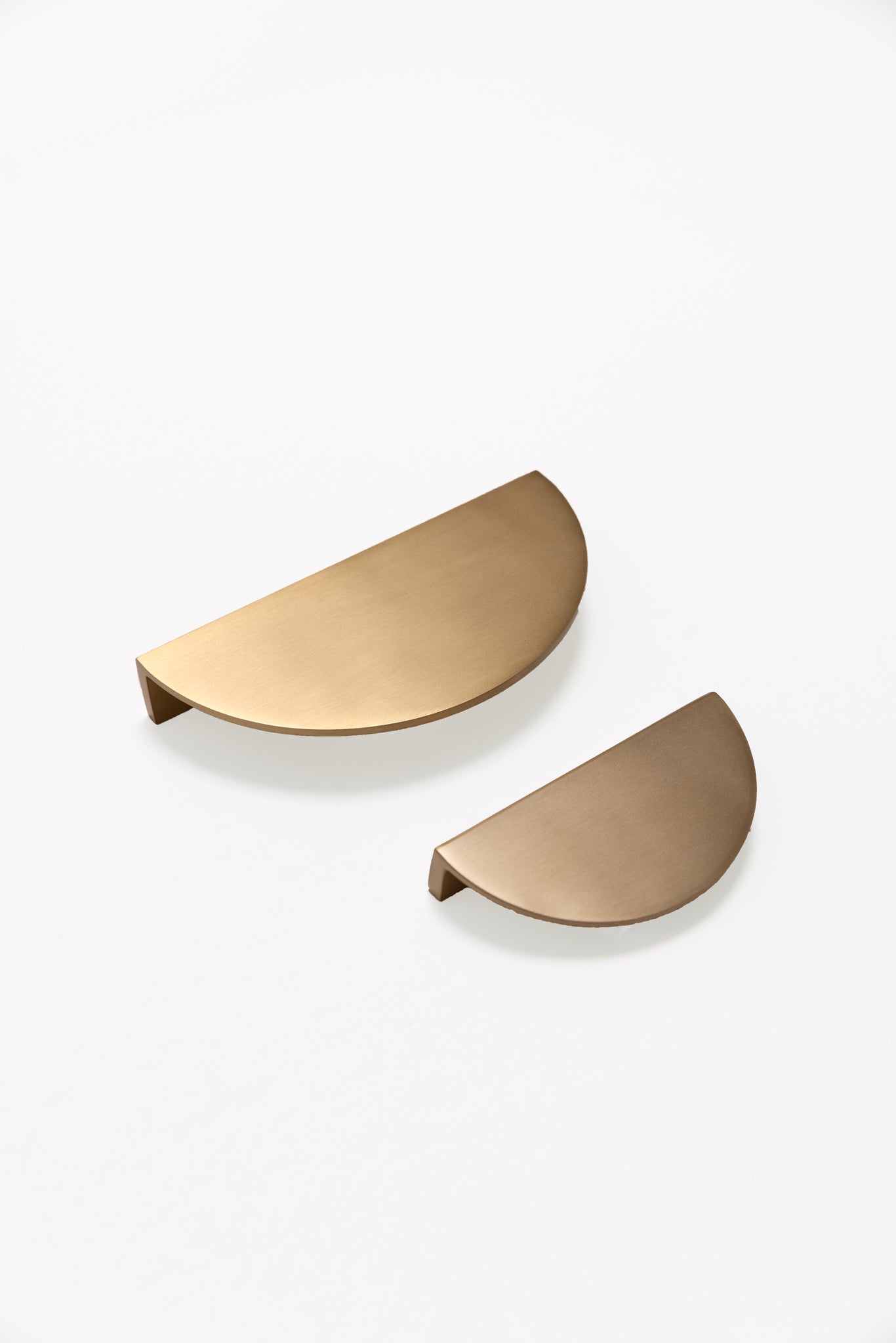 Celeste Half Moon Brass Cabinetry Pull - Little Swagger