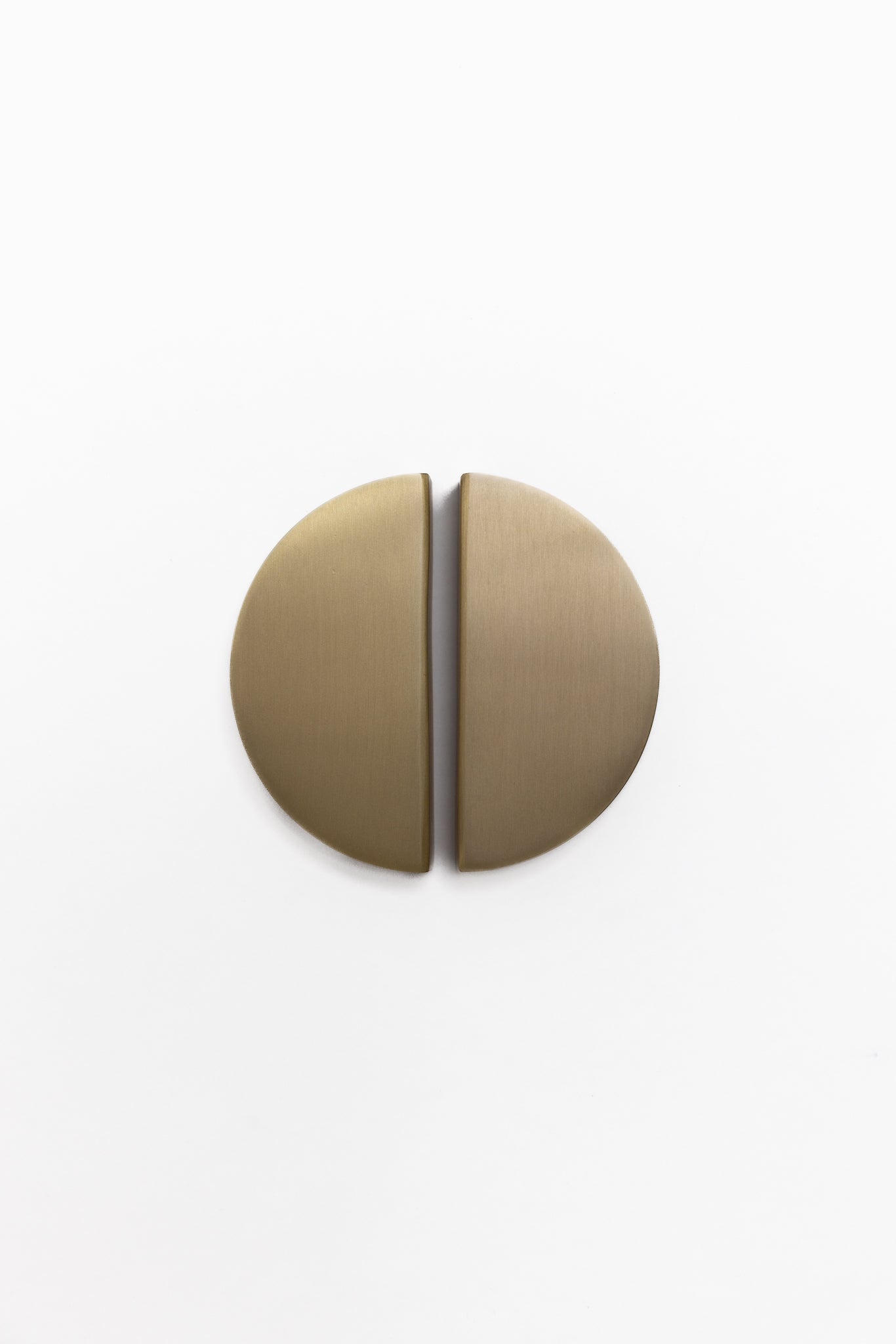 Celeste Half Moon Brass Cabinetry Pull - Little Swagger