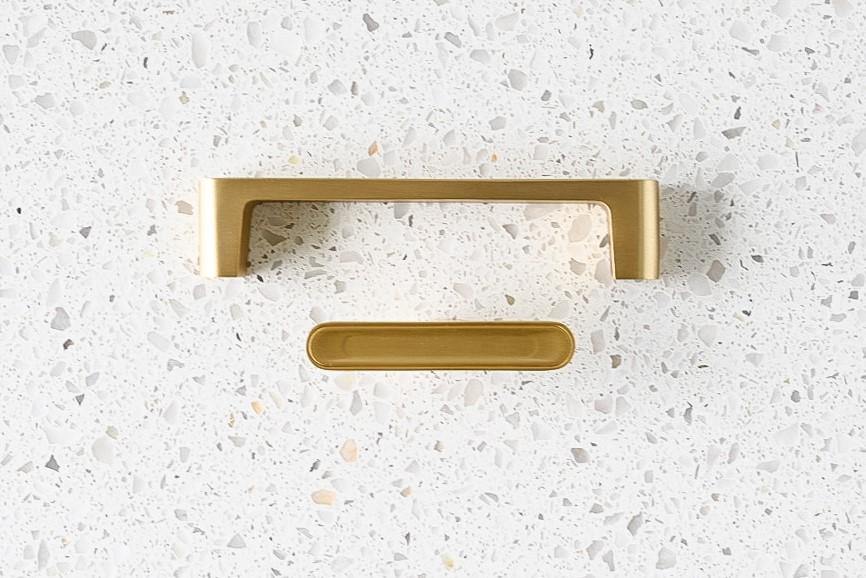 Hilary Brass Cabinetry T Handle - Little Swagger