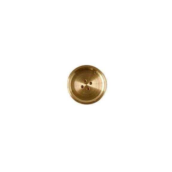 Angus Button Brass Cabinetry Knob - Little Swagger