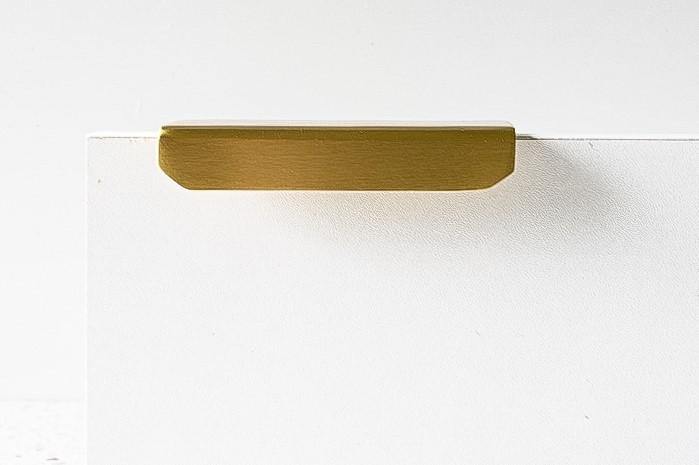 Sidney Brass Cabinetry Pull - Little Swagger