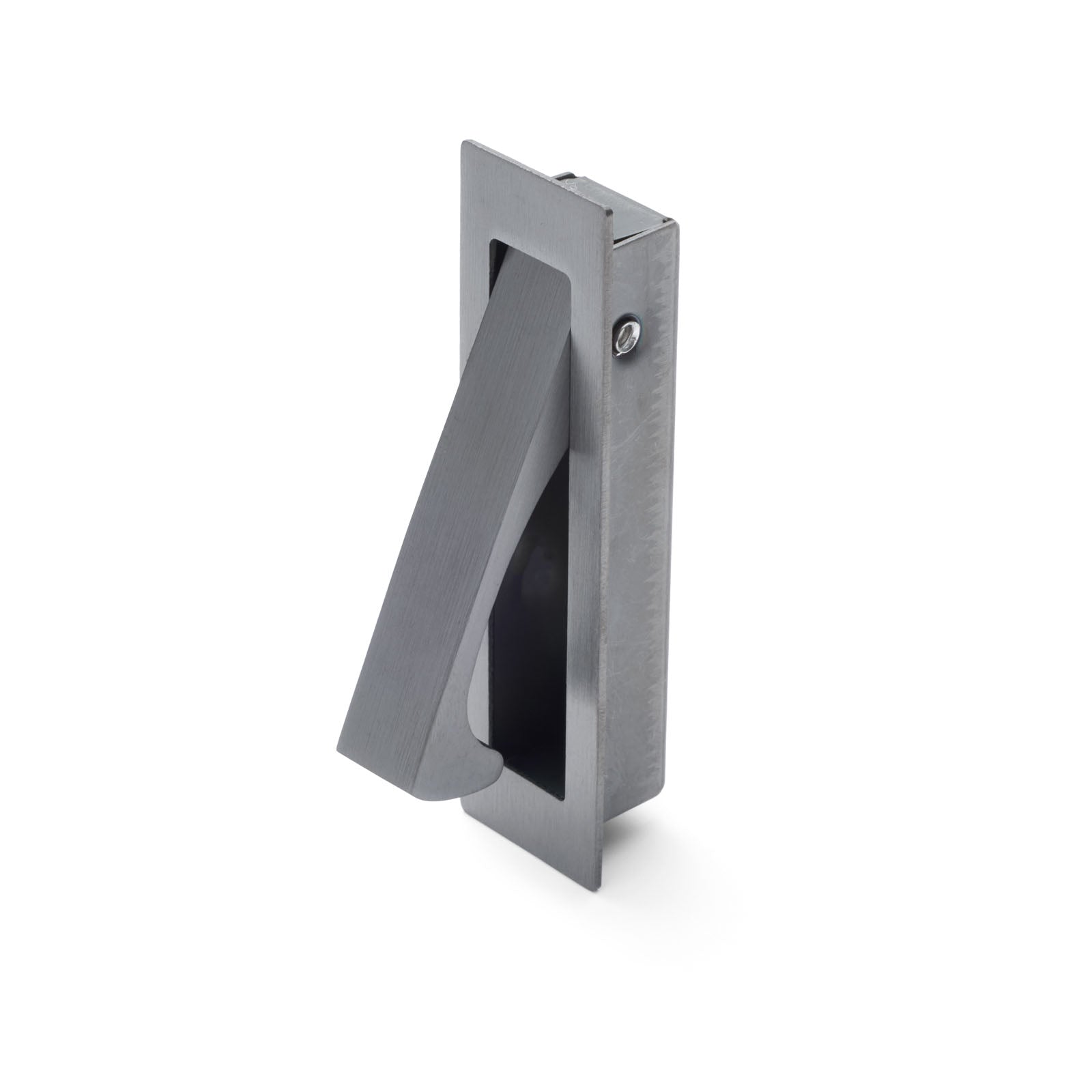 Gunmetal Concealed Sliding Door Edge Pull