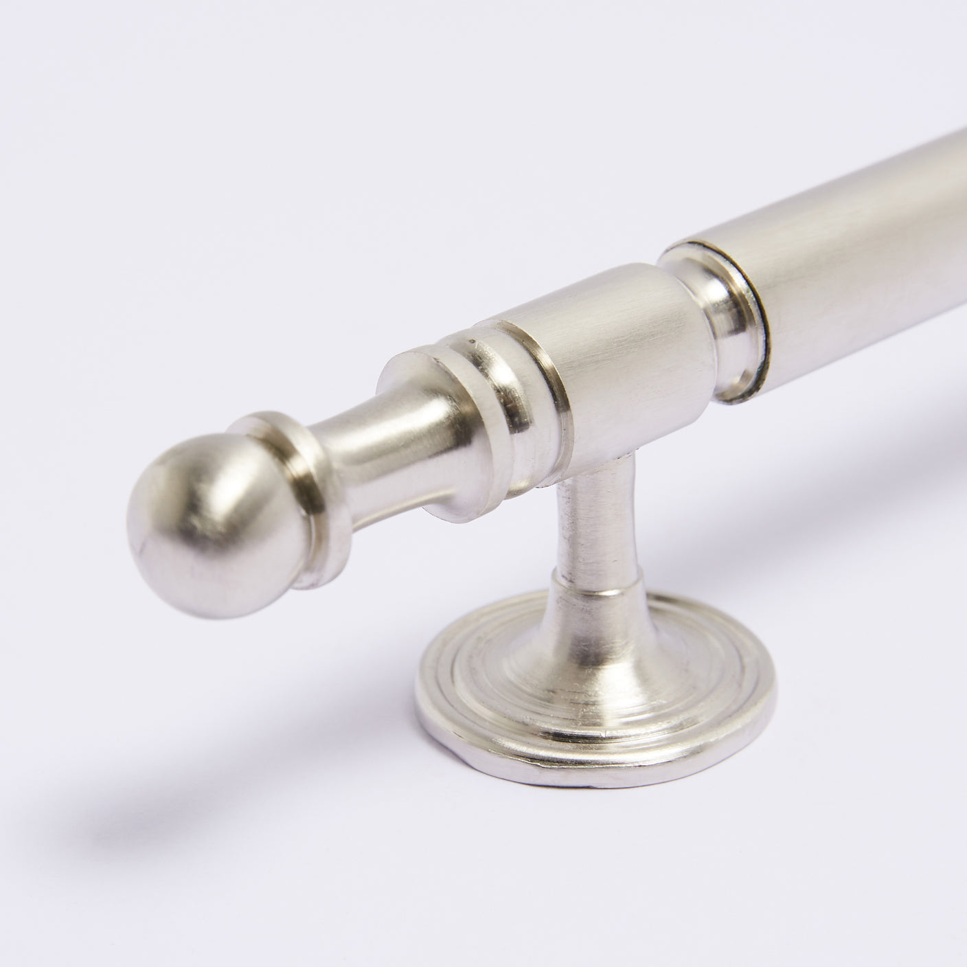 Kew Handle -Satin Nickel by Hepburn