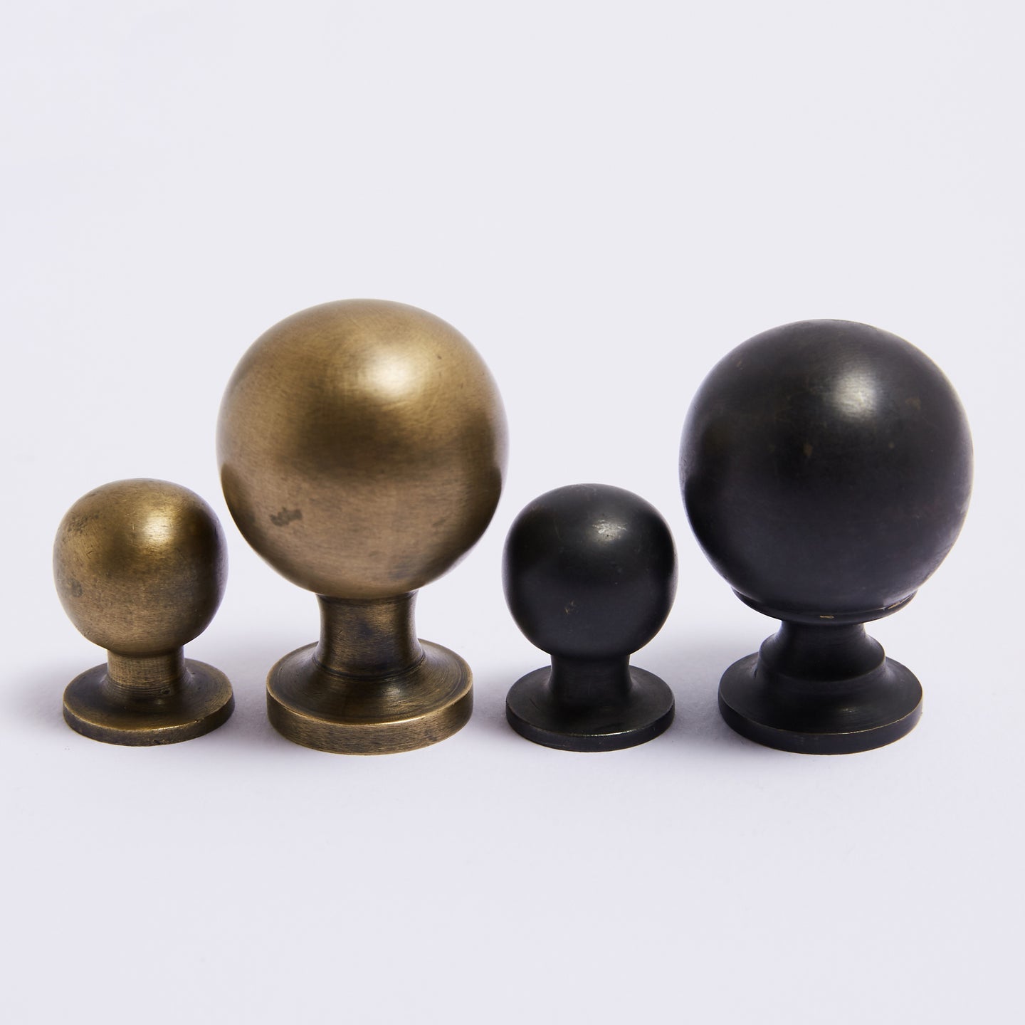 Surrey Knob - Acid Washed Brass By Hepburn