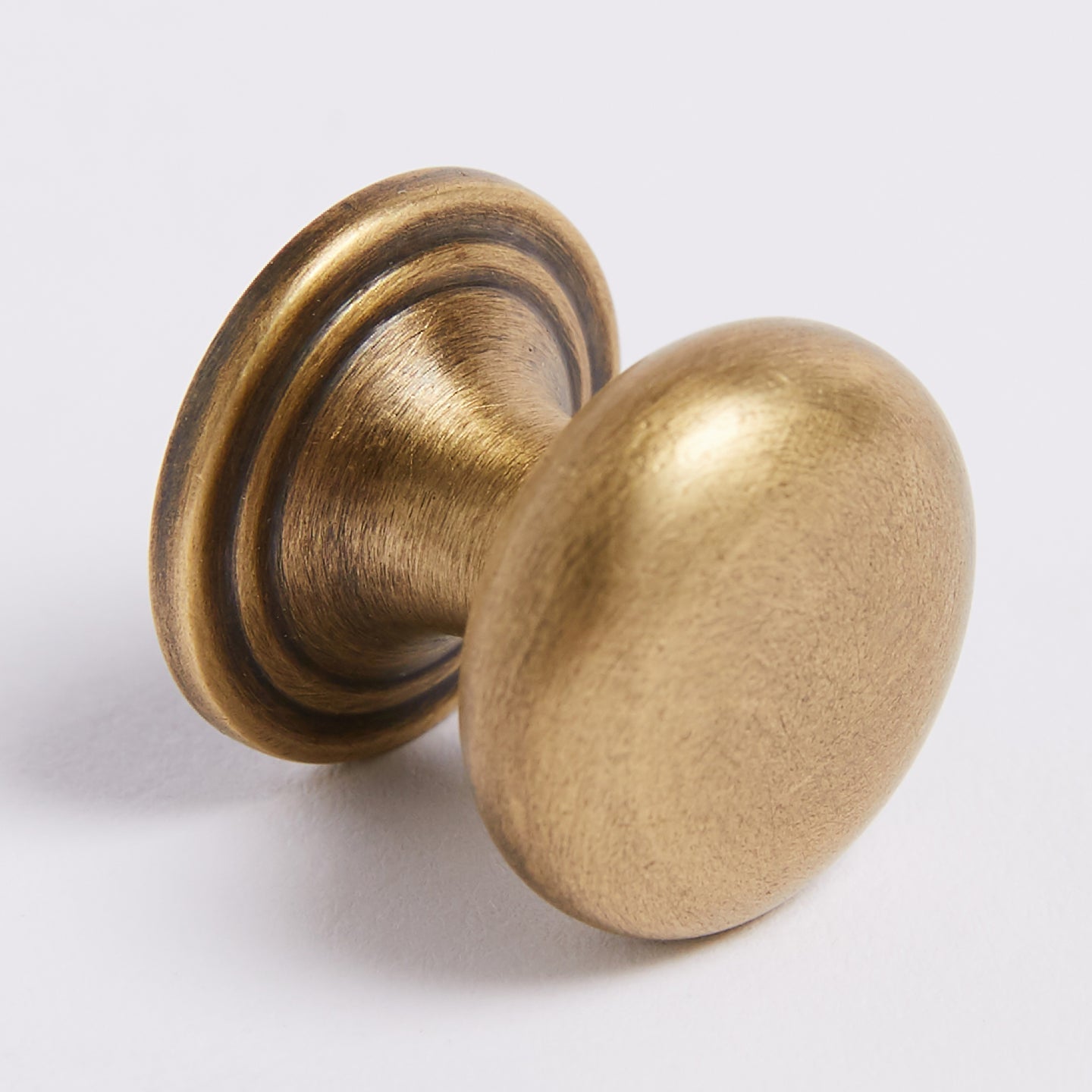 Kew Knob - Acid Washed Brass by Hepburn