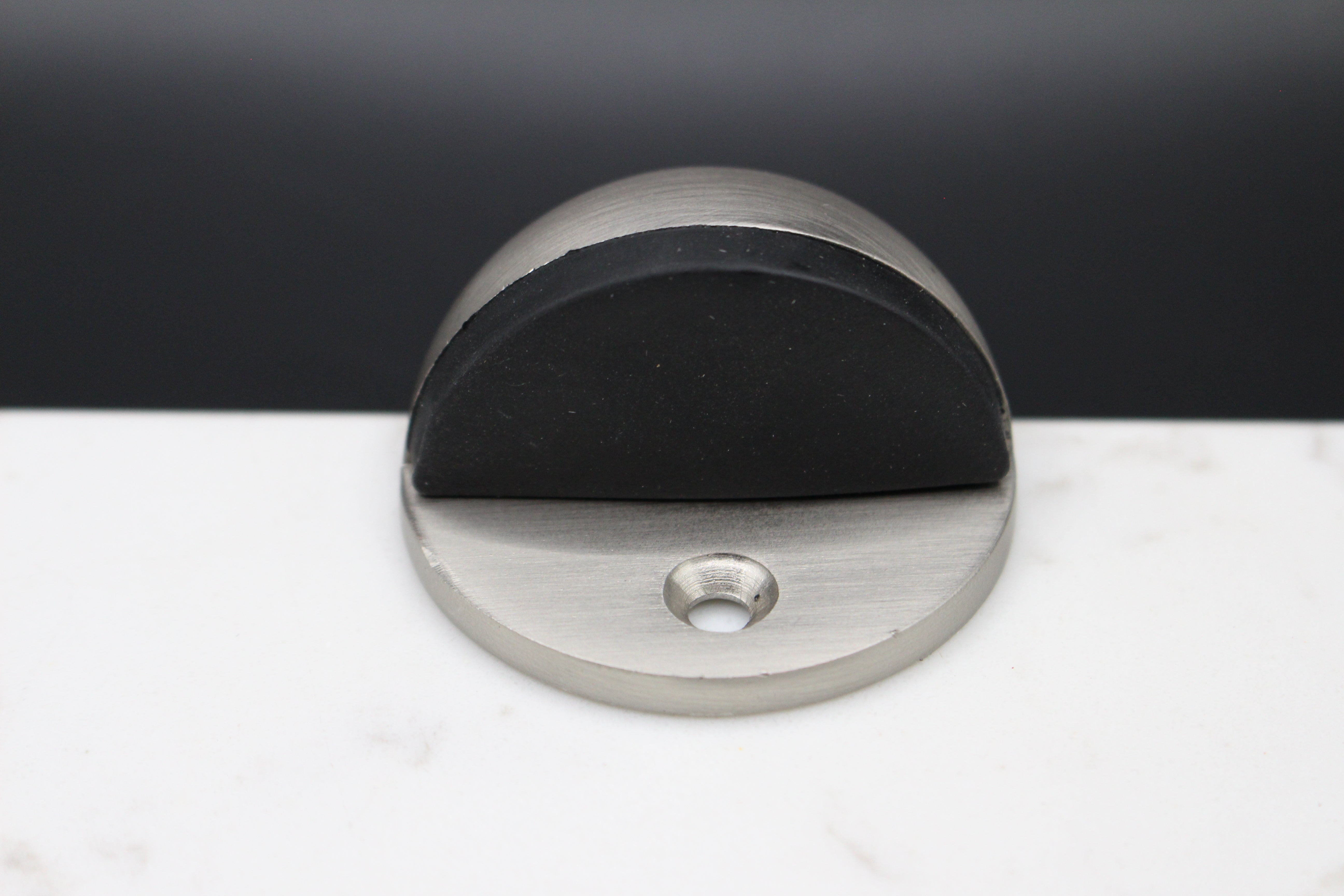 Door Stop in Smooth Nickel By Havolka