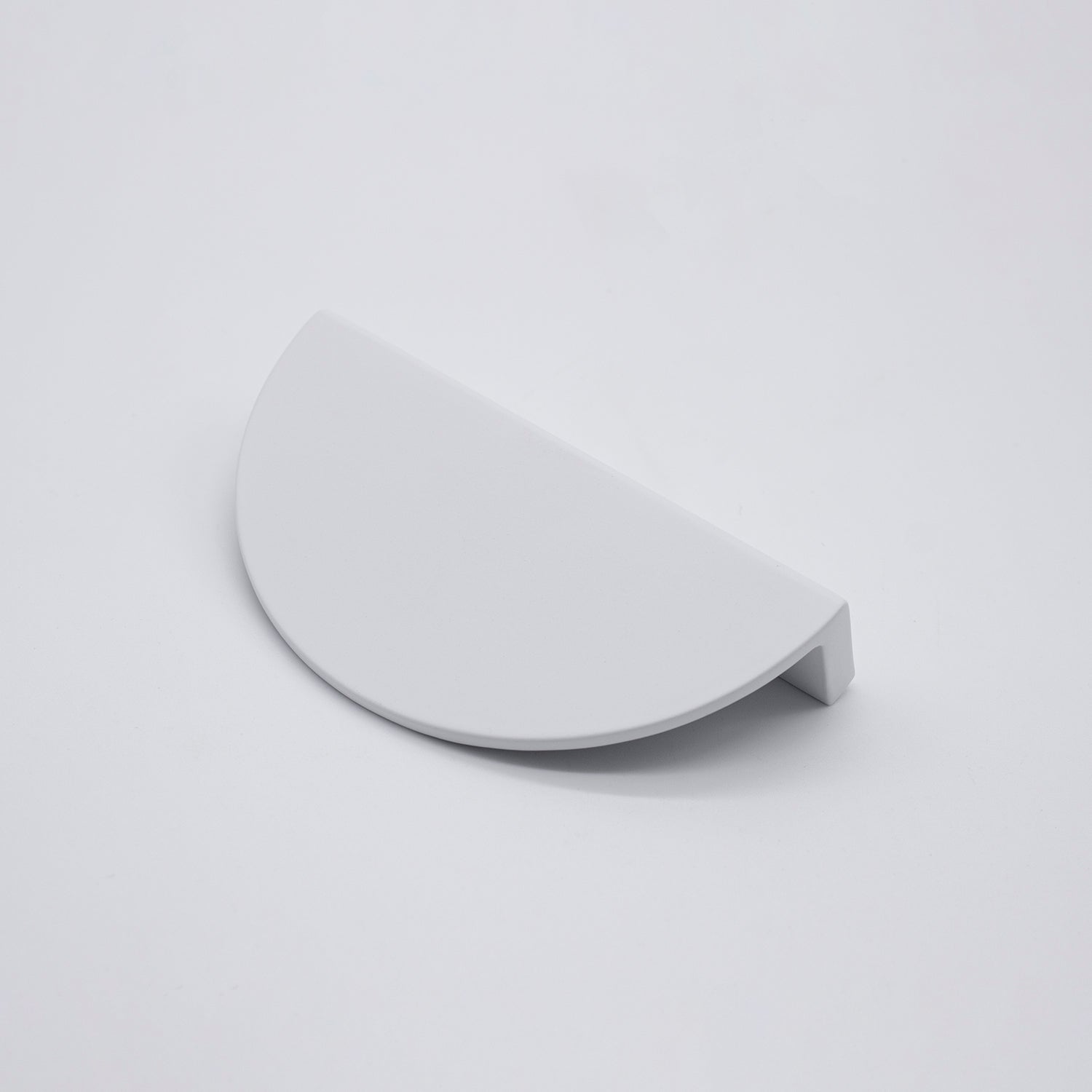 White Half Moon Cabinet Pull - Iris - Manovella