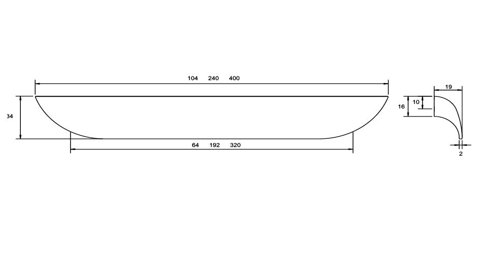 L7804 Timber Archive Handle By Kethy