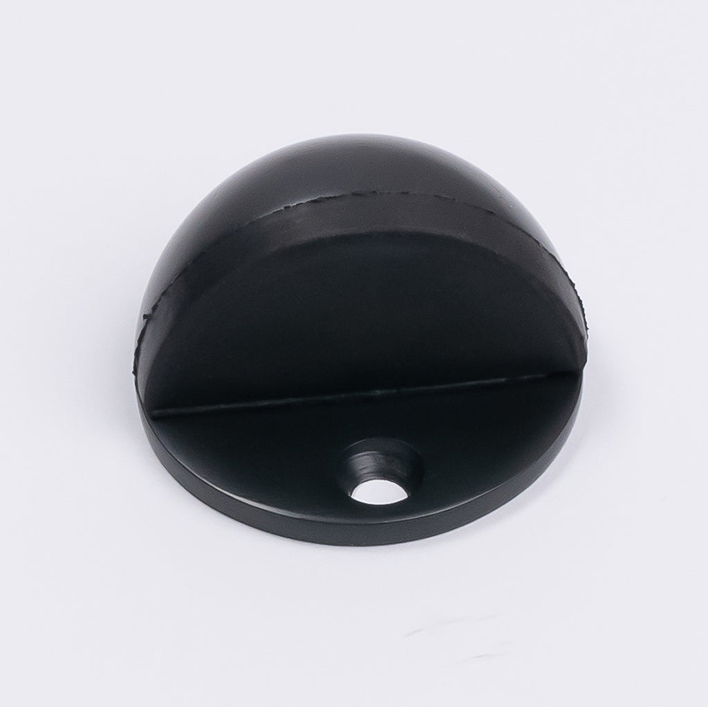 Matt Black Half Moon Door Stop - Manovella