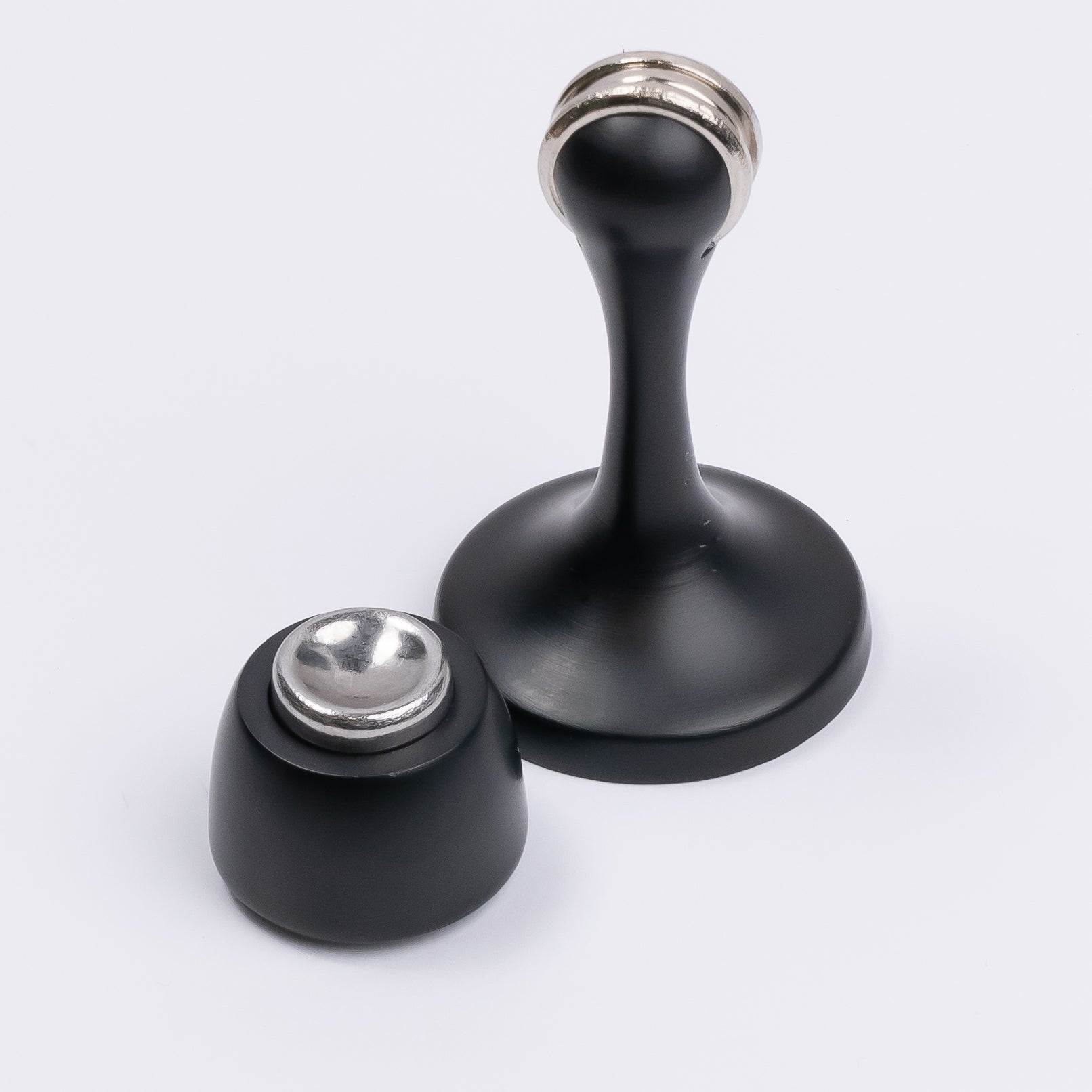 Matt Black Magnetic Door Stop - Manovella