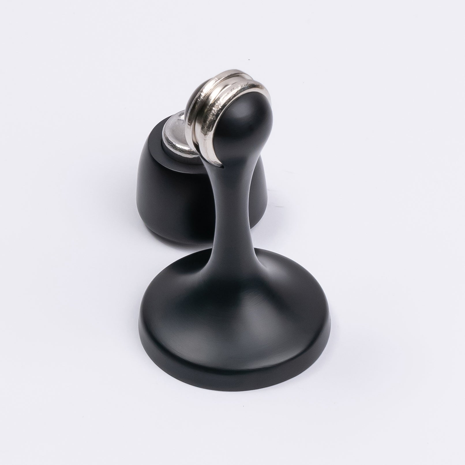 Matt Black Magnetic Door Stop - Manovella