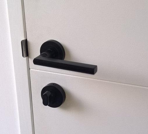 Jura Elite Round Slimline Deadbolt - Black - By Zanda