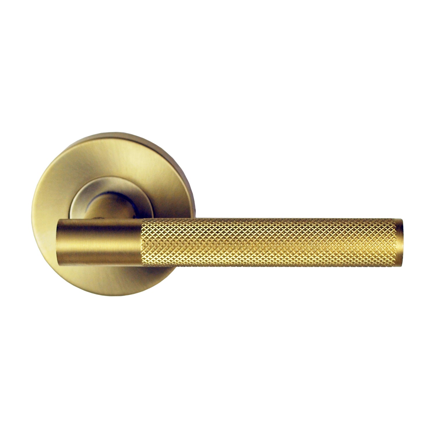 Domici Satin Brass Knurled Range By Nidus