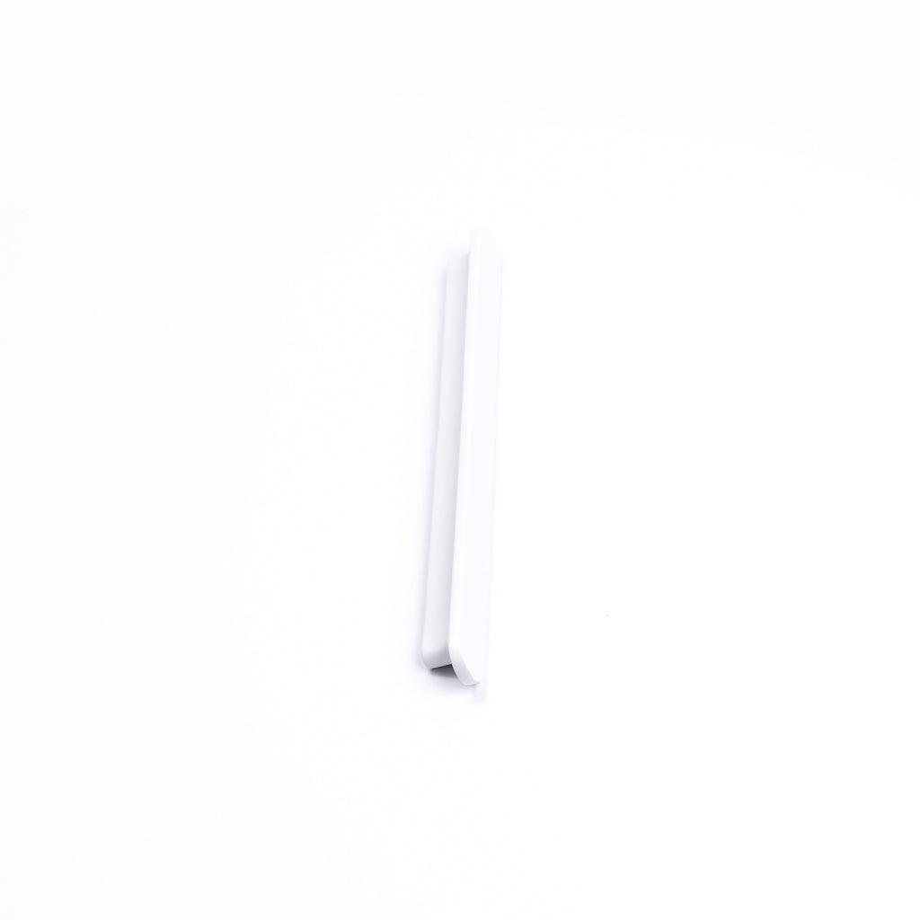 White Oval Profile Cabinet Pull - Imogen - Manovella