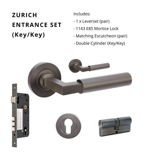 Zurich By Zanda - Graphite Nickel