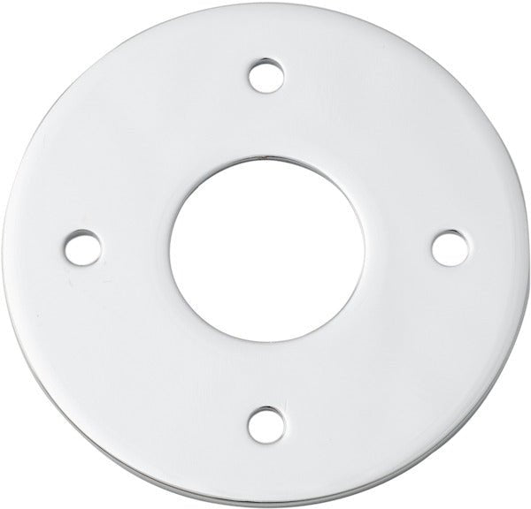 Adaptor Plate (Pair) - Round & Square Rose - Entry Point - Iver - Polished Chrome - Adaptor Plates