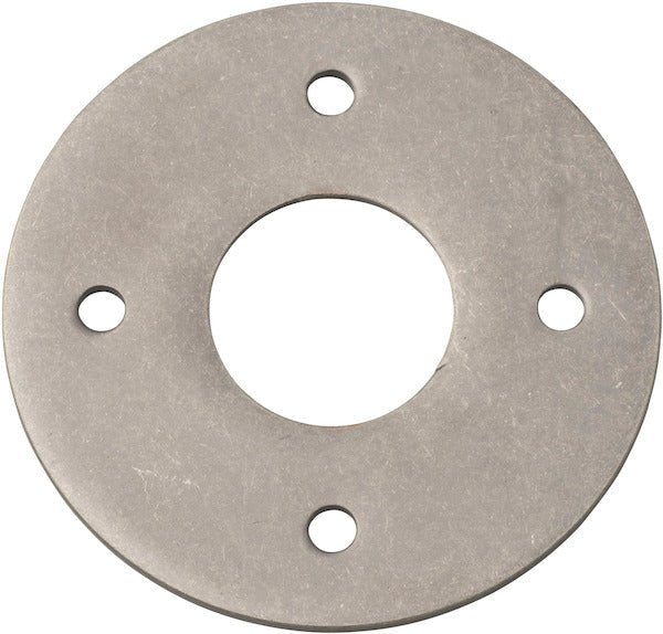 Adaptor Plate (Pair) - Round & Square Rose - Entry Point - Iver - Distressed Nickel - Adaptor Plates