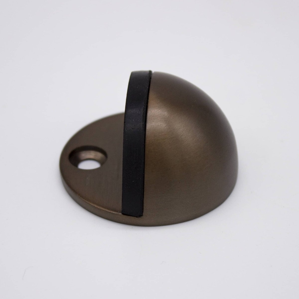 Aged Brass Half Moon Door Stop - Manovella - Entry - Point - DS1AG - Manovella