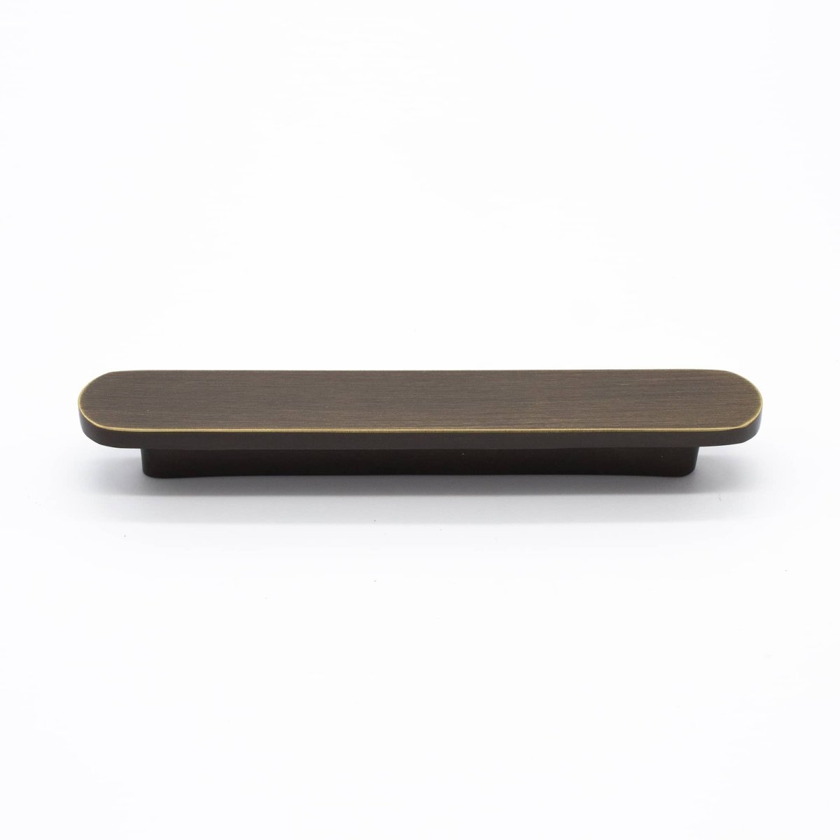 Aged Brass Oval Profile Cabinet Pull - Imogen - Manovella - Entry - Point - CABIMO127AG - Manovella