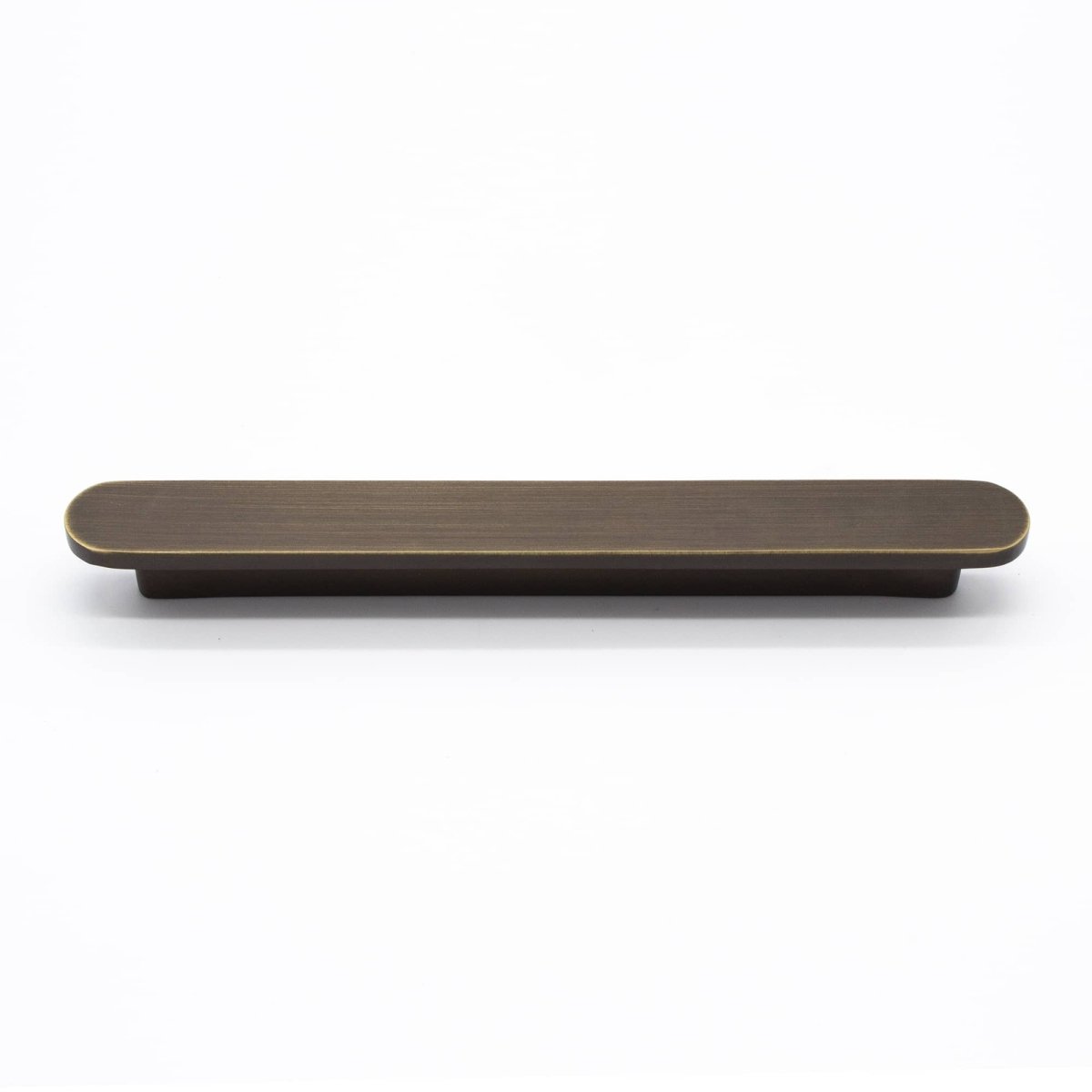 Aged Brass Oval Profile Cabinet Pull - Imogen - Manovella - Entry - Point - CABIMO160AG - Manovella