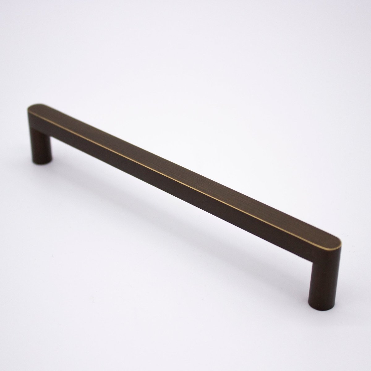 Aged Brass Straight Profile Cabinet Pull - Clio - Manovella - Entry - Point - CABCLI170AG - Manovella