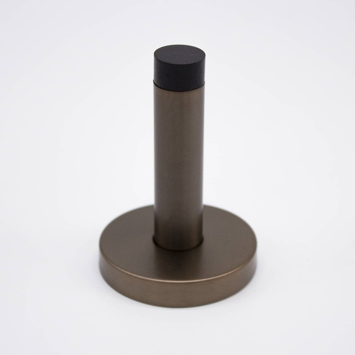 Aged Brass Wall Mounted Straight Door Stop - Manovella - Entry - Point - DS2AG - Manovella