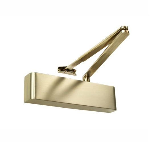 Architectural Door Closer - Antique Brass - by Zanda - Entry - Point - TS.9205.SRFB.AB - Zanda